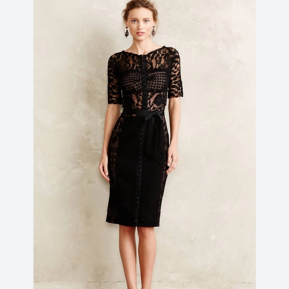 Anthropologie Byron Lars Carissima dress size M in EUC